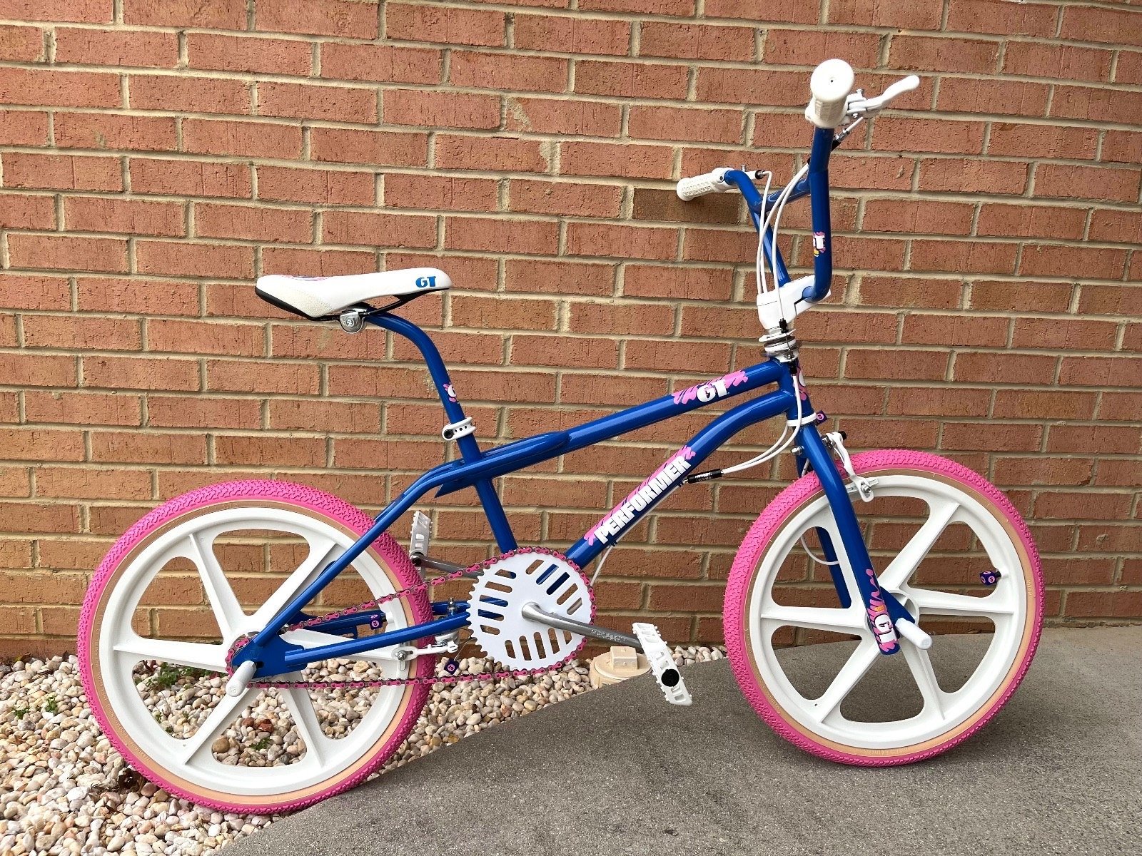 Featured BMX bicycle on display
